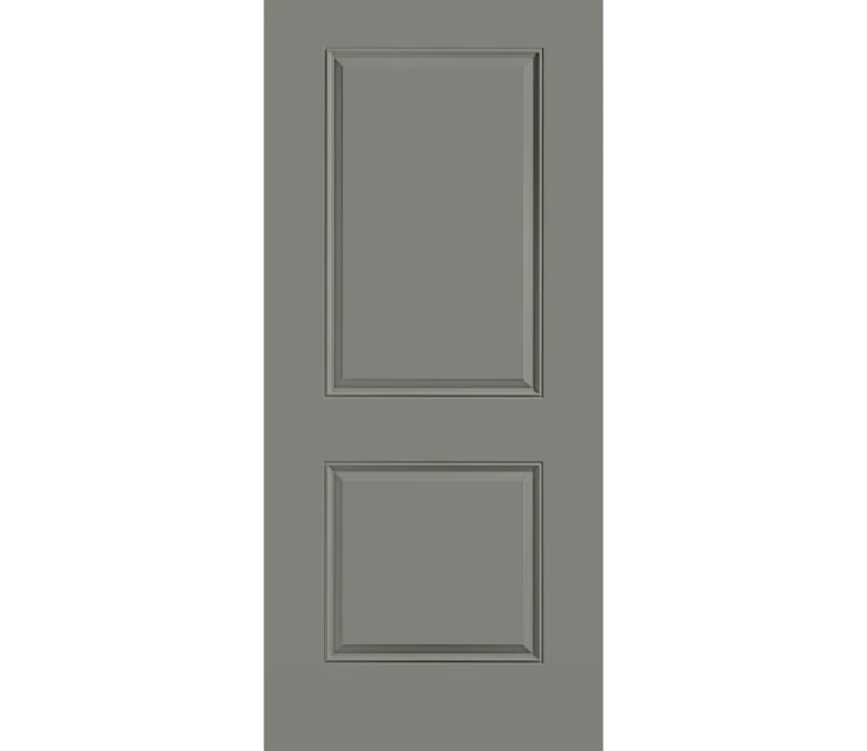 Scottsbluff 2 Panel Square Steel Entry Door