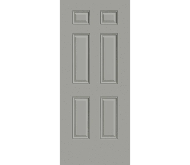 Scottsbluff 6 Panel Steel Entry Door