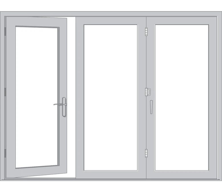 Scottsbluff Pella Architect Reserve Series Contemporary Bifold Patio Door